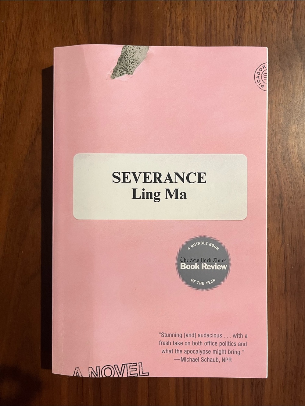 Severance by Ling Ma